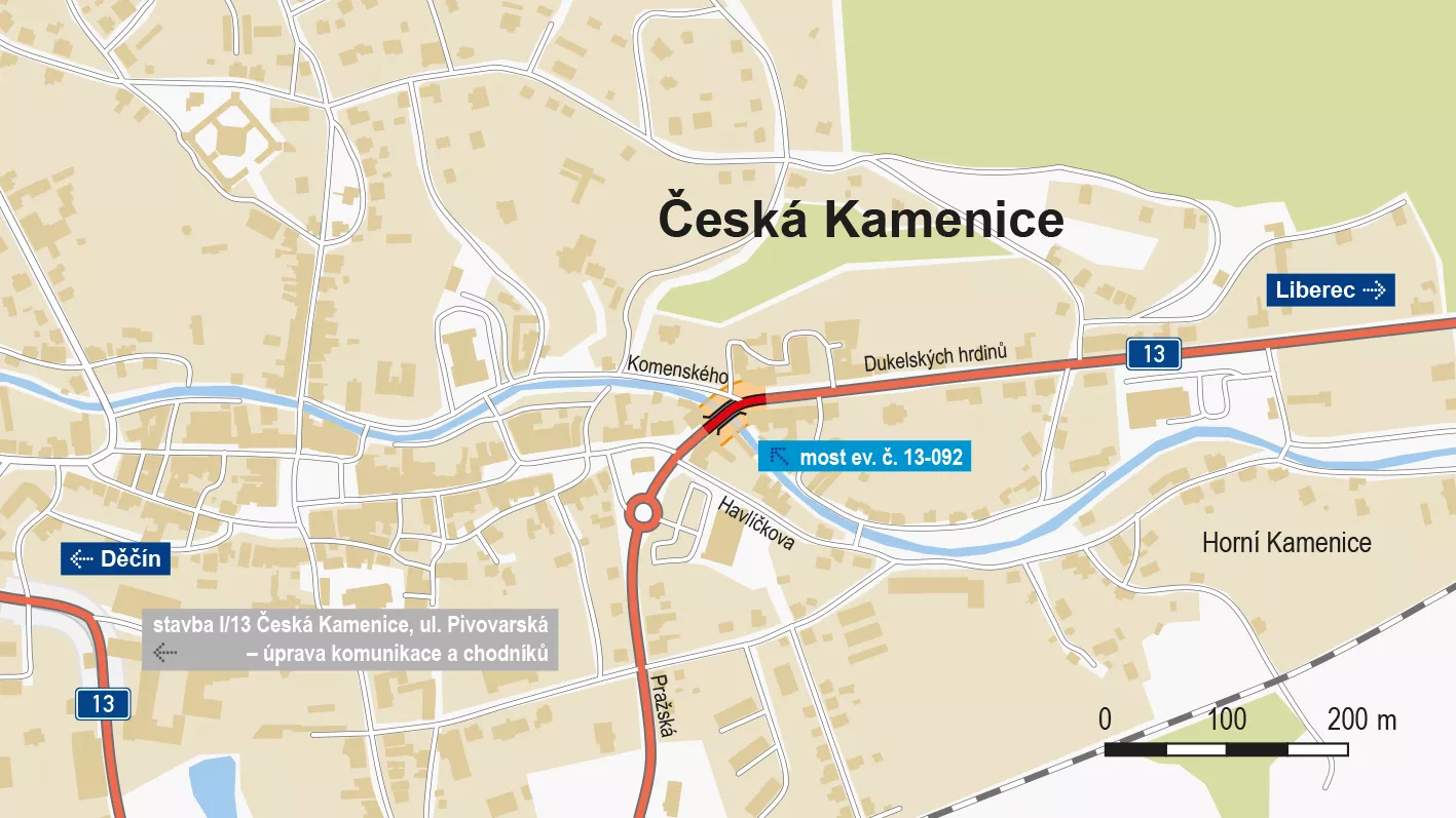 Česká Kamenice rek. mostu ev.č. 13-092